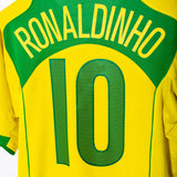 Brazil 2004 Ronaldinho Home Kit (L)