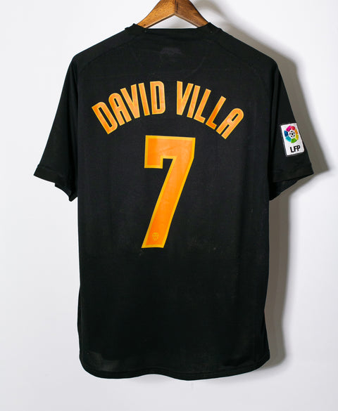 Valencia 2006-07 David Villa Away Kit (L)