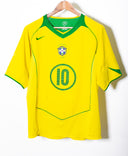 Brazil 2004 Ronaldinho Home Kit (L)