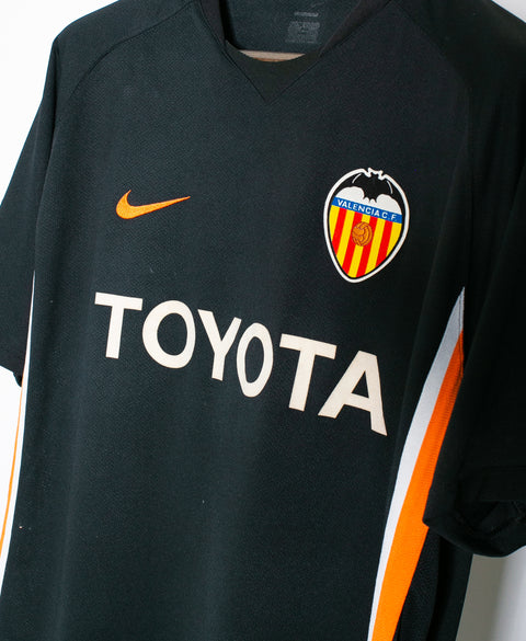 Valencia 2006-07 David Villa Away Kit (L)