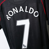Manchester United 2007-08 Ronaldo Away Kit (L)