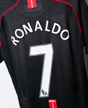 Manchester United 2007-08 Ronaldo Away Kit (L)