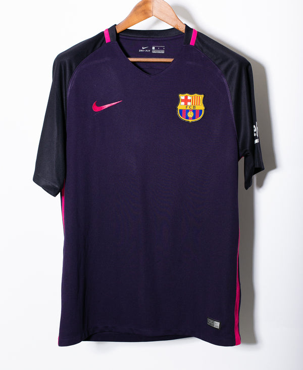 Barcelona 2016-17 Messi Away Kit (L)