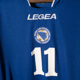 Bosnia 2012 Dzeko Long Sleeve Home Kit (XL)