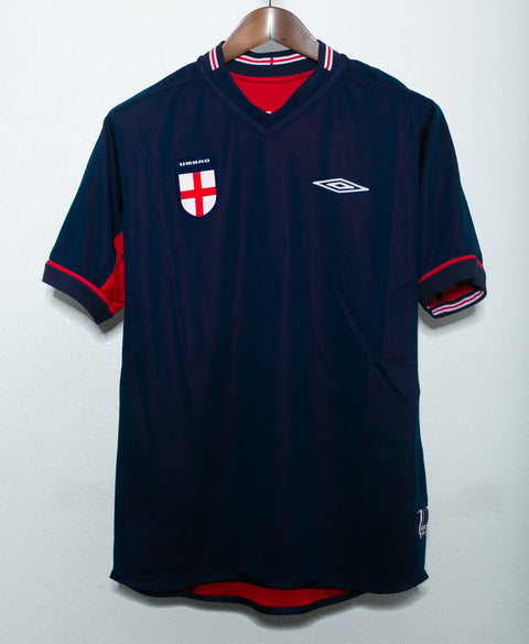 England 2002 Beckham Reversible Home Kit (M)