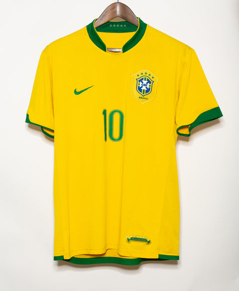 Brazil 2006 Ronaldinho Home Kit (L)