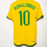 Brazil 2006 Ronaldinho Home Kit (L)