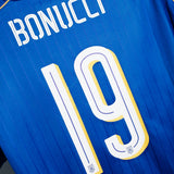 Italy 2016 Bonucci Home Kit NWT (L)