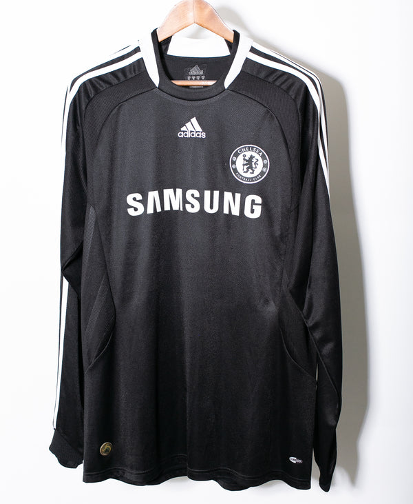 Chelsea 2008-09 Anelka Long Sleeve Away Kit (XL)