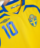 Sweden 2008 Ibrahimovic Home Kit (S)