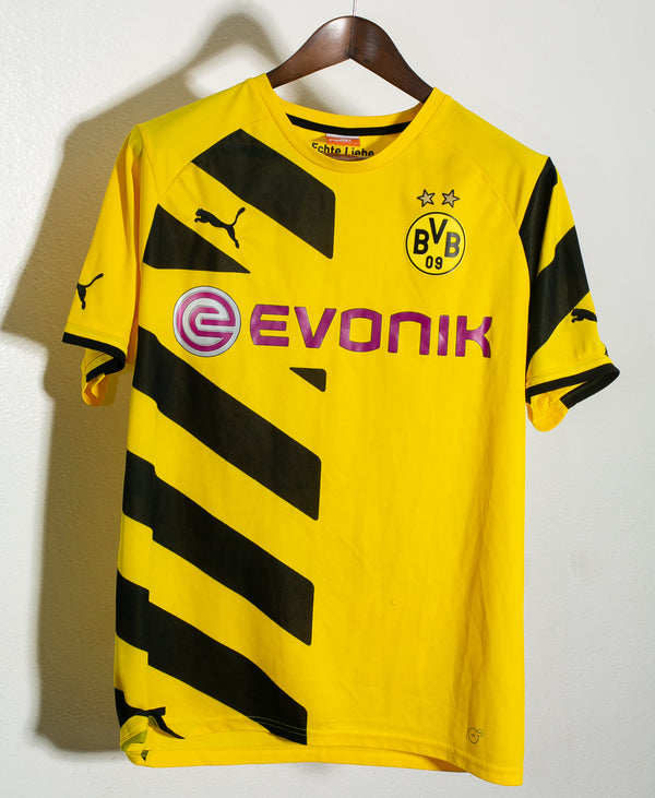 Dortmund 2014-15 Aubameyang Home Kit (L)
