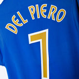 Italy 2003 Del Piero Home Kit (M)