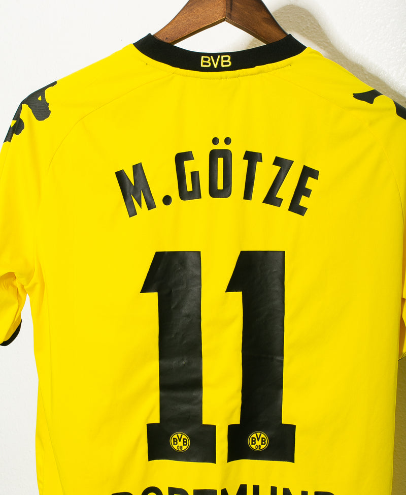 Dortmund 2011-12 Gotze European Home Kit (M)