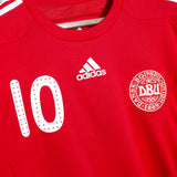Denmark 2008 Eriksen Long Sleeve Home KIt NWT(XL)
