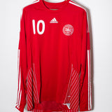 Denmark 2008 Eriksen Long Sleeve Home KIt NWT(XL)