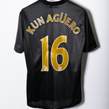 Manchester City 2013-14 Aguero Away Kit (L)