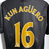 Manchester City 2013-14 Aguero Away Kit (L)