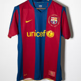 Barcelona 2007-08 Ronaldinho Home Kit (M)
