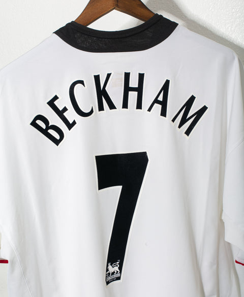 Manchester United 2002-03 Beckham Away Kit (2XL)