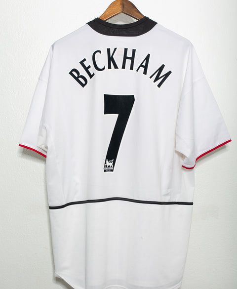 Manchester United 2002-03 Beckham Away Kit (2XL)