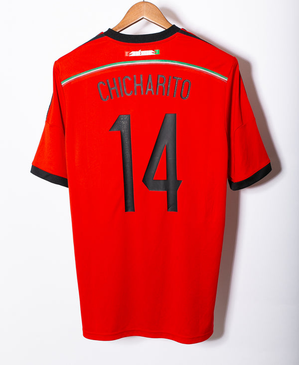 Mexico 2014 Chicharito Away Kit (L)