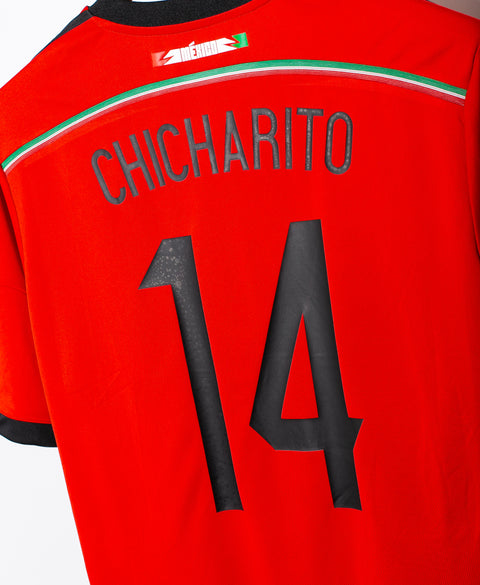 Mexico 2014 Chicharito Away Kit (L)