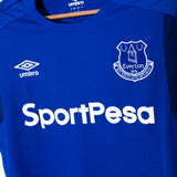Everton 2017-18 Home Kit (L)