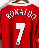 Man United 2004-06 Ronaldo Home Kit (XL)