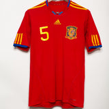 Spain 2009 Puyol Home Kit (M)