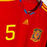 Spain 2009 Puyol Home Kit (M)