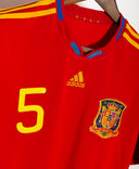 Spain 2009 Puyol Home Kit (M)