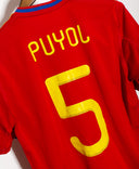Spain 2009 Puyol Home Kit (M)