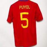 Spain 2009 Puyol Home Kit (M)