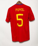 Spain 2009 Puyol Home Kit (M)