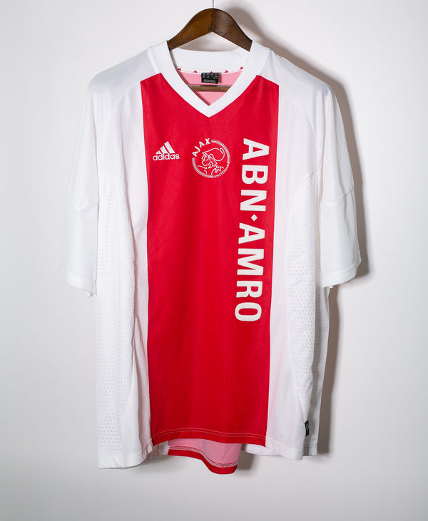 Ajax 2004-05 Ibrahimovic Home Kit (2XL)