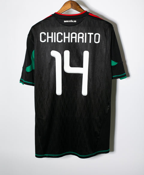 Mexico 2010 Chicharito Away Kit (2XL)