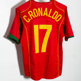 Portugal 2004 Ronaldo Home Kit (M)