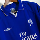 Chelsea 2001-03 Zola Home Kit (XL)
