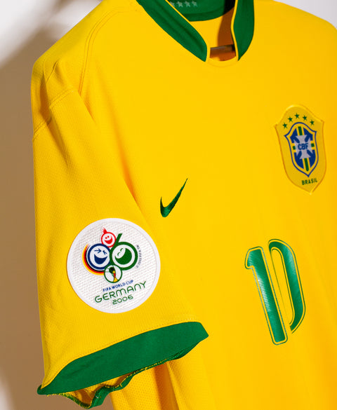 Brazil 2006 Ronaldinho Home Kit (XL)