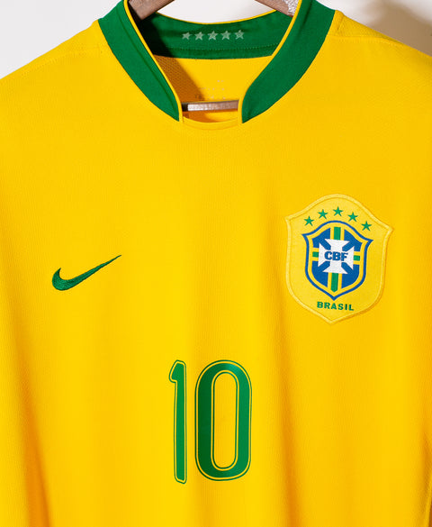 Brazil 2006 Ronaldinho Home Kit (XL)