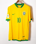 Brazil 2006 Ronaldinho Home Kit (XL)