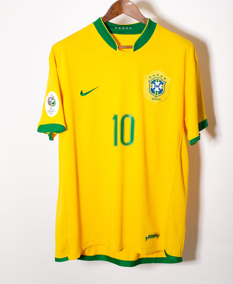 Brazil 2006 Ronaldinho Home Kit (XL)