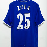 Chelsea 2001-03 Zola Home Kit (XL)
