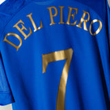 Italy 2003 Del Piero Home Kit (XL)