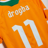 Ivory Coast 2012 Drogba Home Kit (S)
