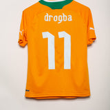 Ivory Coast 2012 Drogba Home Kit (S)