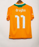Ivory Coast 2012 Drogba Home Kit (S)