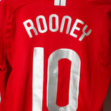 Manchester United 2007-08 Rooney Home Kit (L)