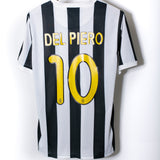 Juventus 2009-10 Del Piero Home Kit NWT (L)