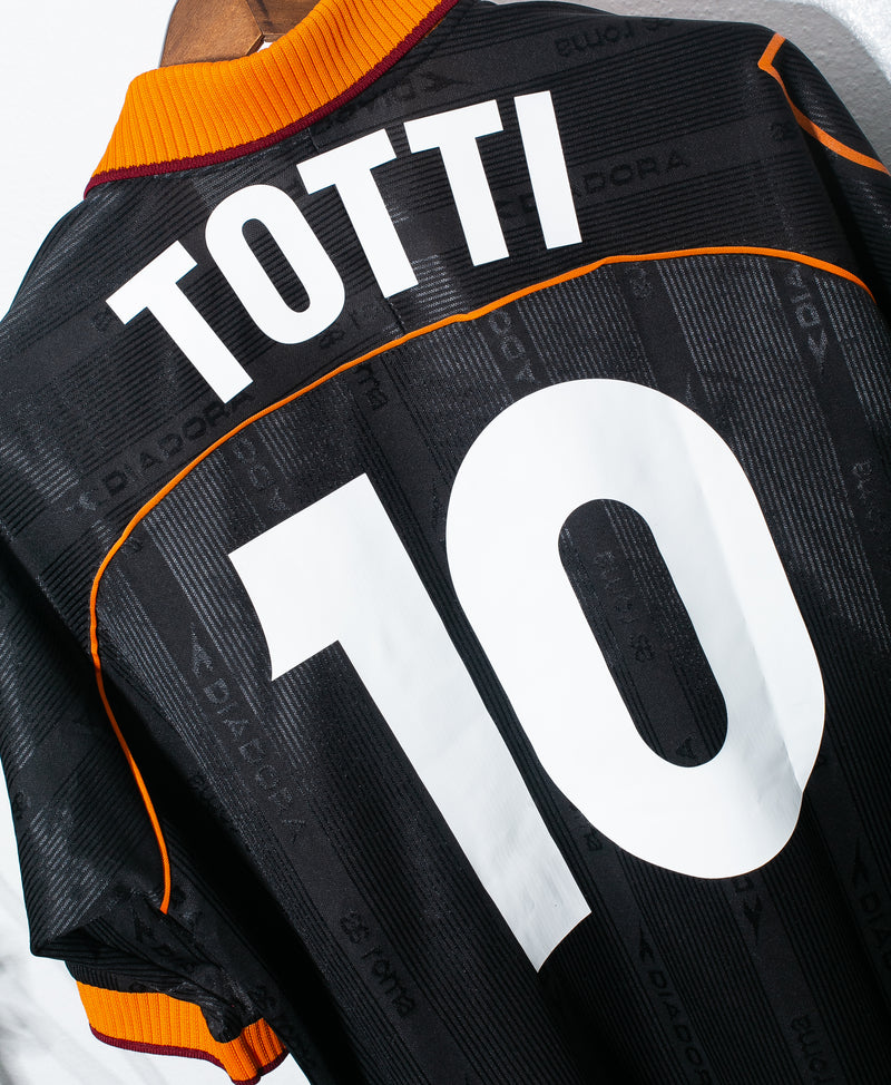 Roma 1999-00 Totti Third Kit (L)